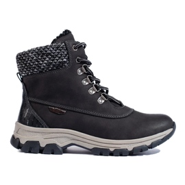 Botas de plataforma de mujer negras negro 4