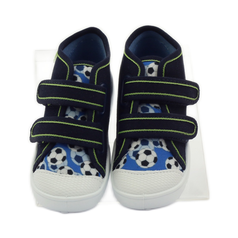 Befado zapatos de niños zapatillas zapatillas 212P052 azul marino azul blanco 4