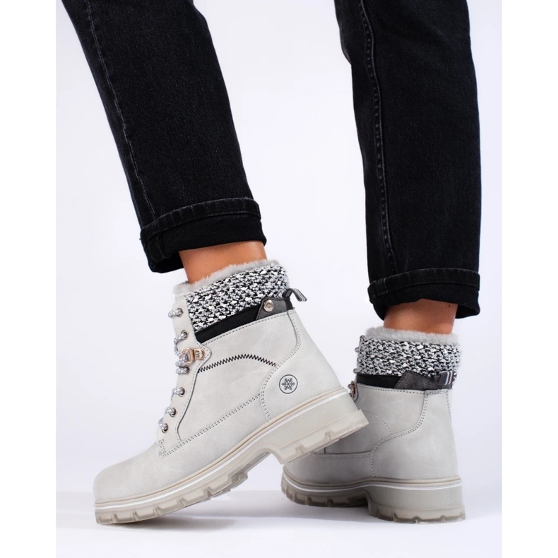 Cazadoras grises de mujer con pelo shelovet 1