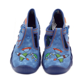 Zapatillas befado para niños 110p315 zapatillas verde naranja azul 4