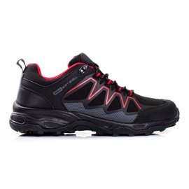 Zapatos trekking hombre DK negro y rojo 1