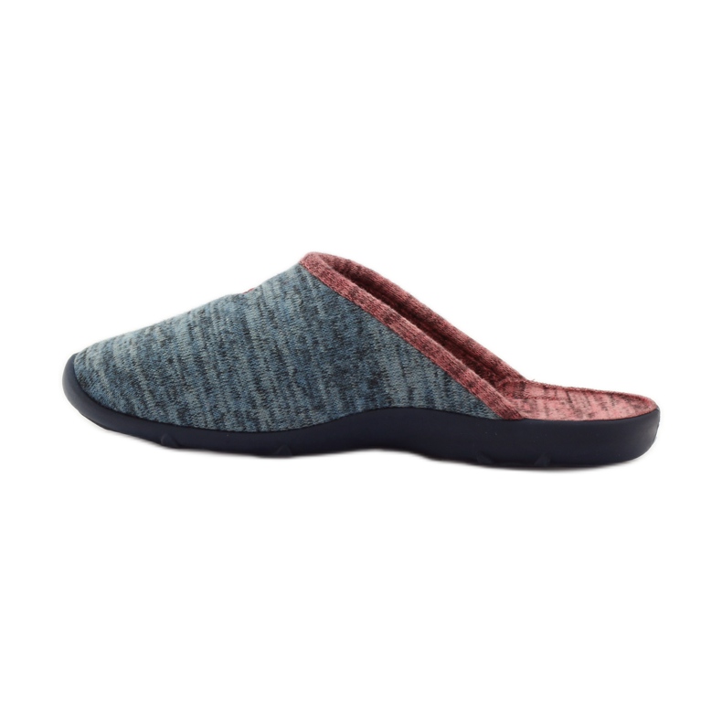 Befado zapatos de mujer zapatillas 235d151 zapatillas marrón azul 2