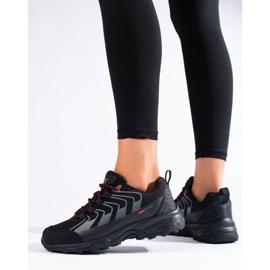 Zapatillas trekking mujer DK Softshell negro 2