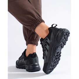 Zapatillas trekking mujer DK Softshell negro 4