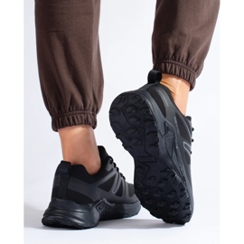 Zapatillas trekking mujer DK Softshell negro 4