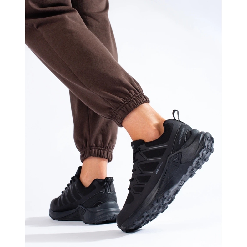 Zapatillas de trekking de mujer DK Softshell negras negro 2 Zapatillas de trekking de mujer DK Softshell negras negro 2