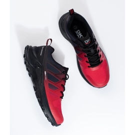Zapatillas de trekking de hombre DK Softshell rojo negro 3