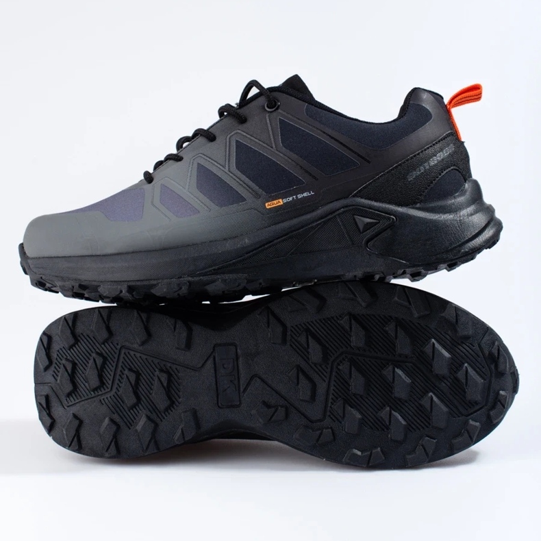 Zapatillas trekking hombre DK Softshell gris 1