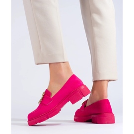 Zapatos mujer ante fucsia rosado 4