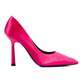 Zapatos de tacón alto para mujer Vinceza fucsia rosado 4