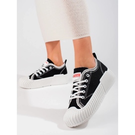 Seastar Zapatillas bajas de mujer negras. negro 3