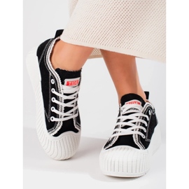 Seastar Zapatillas bajas de mujer negras. negro 4