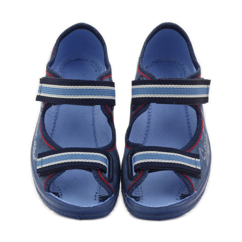 Sandalias Befado 969x129 azul azul marino rojo 4