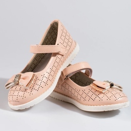 Bailarinas niña caladas Vinceza polvo rosado 4