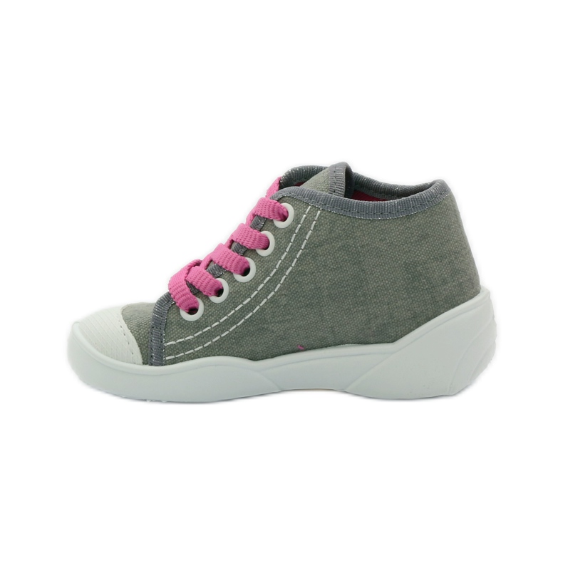 Zapatillas en zapatillas Befado 218P048 konik rosado gris 2