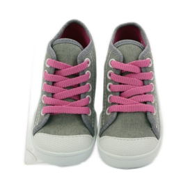 Zapatillas en zapatillas Befado 218P048 konik rosado gris 4