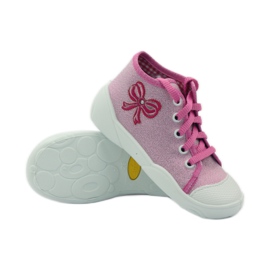 Befado zapatos para niños, zapatillas, zapatillas 218p047 rosado 3