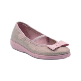 Zapatillas casa lazo rosa Befado 346x033 rosado 1