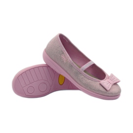 Zapatillas casa lazo rosa Befado 346x033 rosado 3