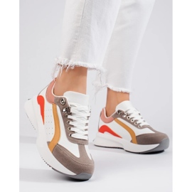 Deportivas de mujer Shelovet multicolor blanco 2