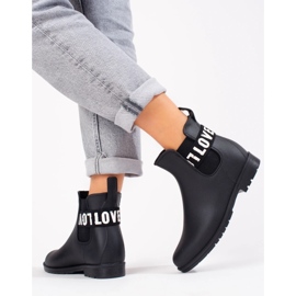Botas de agua mujer Shelovet negras negro 3
