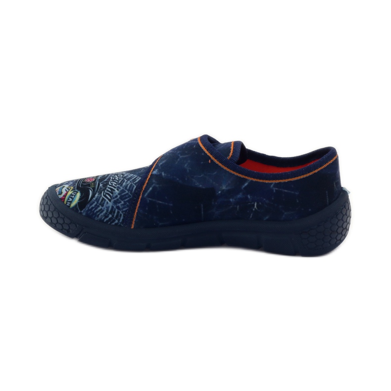 Pantuflas Super Ligeras Fondo Coche Befado azul marino naranja 2