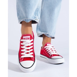 Deportivas clásicas rojas Big Star T274020603 rojo 1