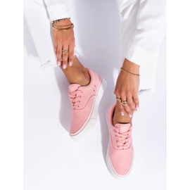 Deportivas rosas mujer Big Star LL274147P rosado 3