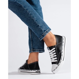 Zapatillas clásicas negras para mujer Big Star FF274023B negro 2