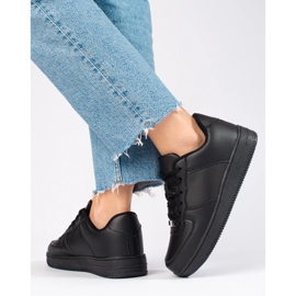 Deportivas clásicas de mujer Shelovet negras negro 3