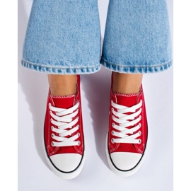 Zapatillas clásicas rojas Shelovet rojo 4