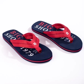 Pantuflas hombre Big Star LL174613 rojo 4