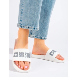 Pantuflas mujer Big Star blanco ff274A199101 3