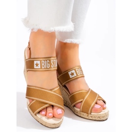 Sandalias mujer Big Star beige LL274883 2 Sandalias mujer Big Star beige LL274883 2