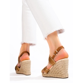 Sandalias mujer Big Star beige LL274883 3