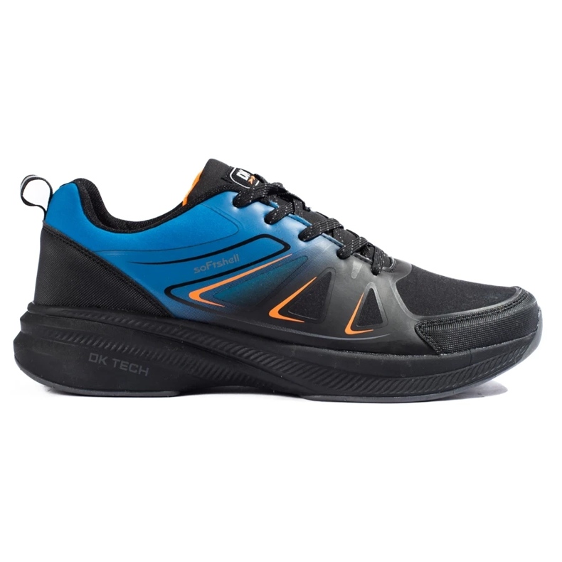Zapatillas softshell de hombre DK negro 1