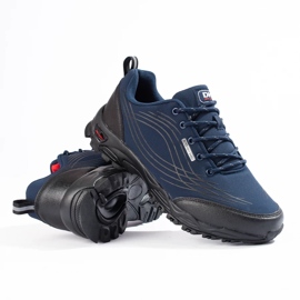 Zapatos de trekking de hombre DK softshell azul 3