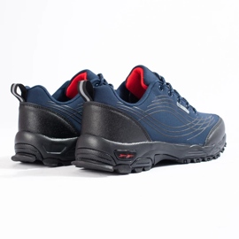 Zapatos de trekking de hombre DK softshell azul 4