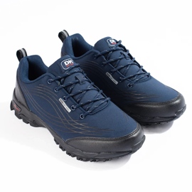 Zapatos de trekking de hombre DK softshell azul 1