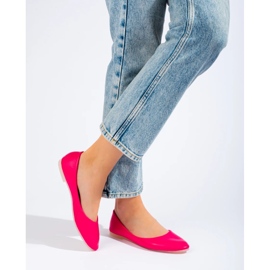 Bailarinas de mujer de color rosa fabricadas en ecopiel Shelovet 2