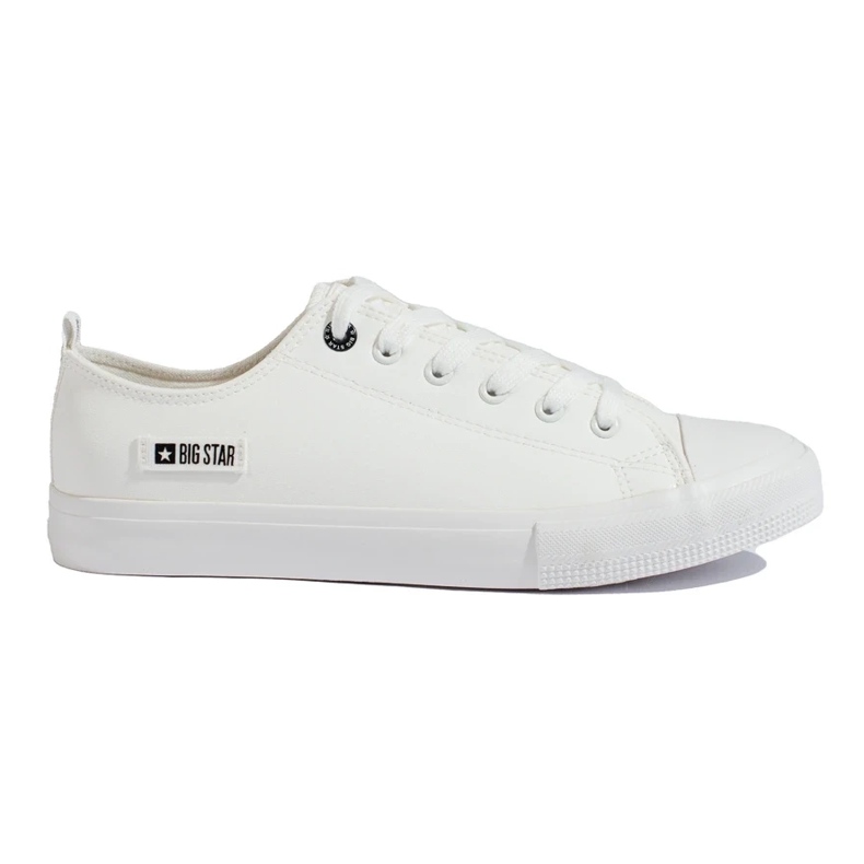 Deportivas blancas para hombre fabricadas en piel ecológica Big Star KK174008 blanco 1