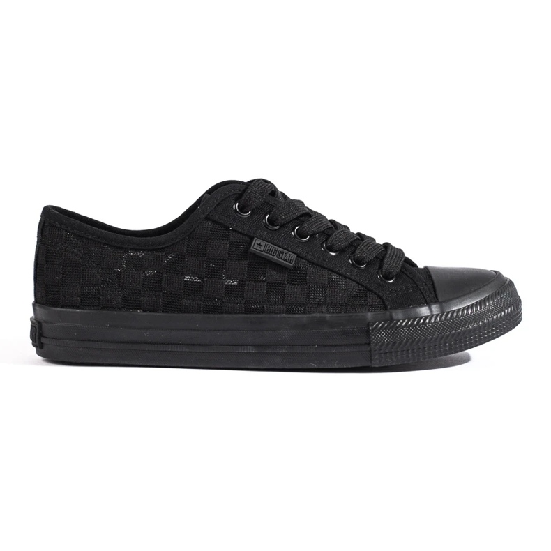 Deportivas negras de mujer Big Star LL274072 negro 2
