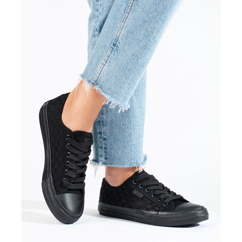 Deportivas negras de mujer Big Star LL274072 negro 1