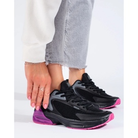 Deportivas negras mujer Big Star LL274335 negro 2