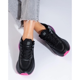 Deportivas negras mujer Big Star LL274335 negro 4