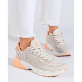 Deportivas mujer beige LL274336 Big Star 3