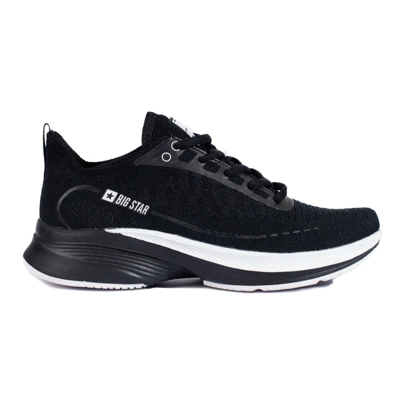 Deportivas negras suela gruesa Big Star LL274327 negro 1