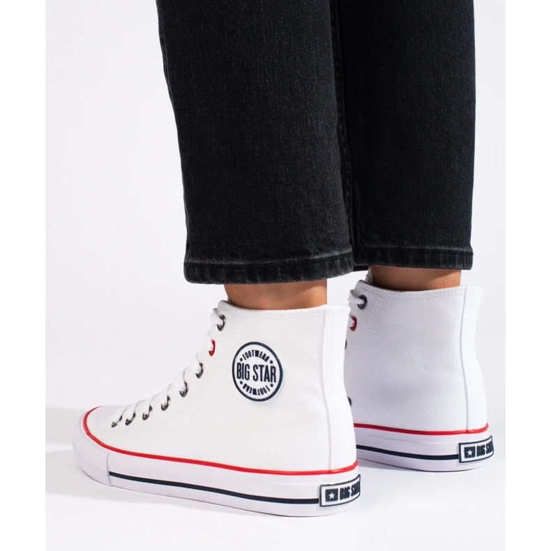 Blanco Big Star T274026101 zapatillas altas de mujer 1