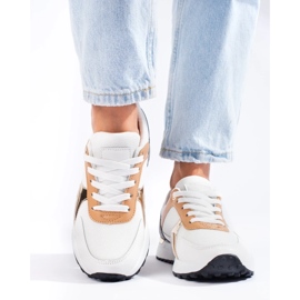 Zapatillas deportivas mujer Shelovet blancas multicolor 4