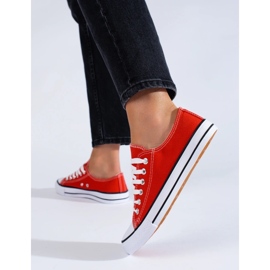 Zapatillas clásicas rojas Shelovet rojo 4